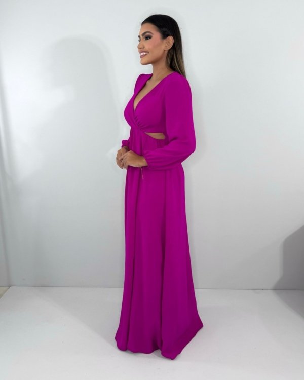 Vestido Magda - Fúcsia