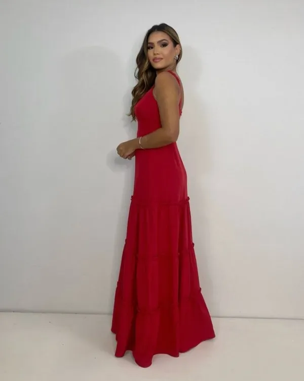 Vestido Vivi - Vermelho