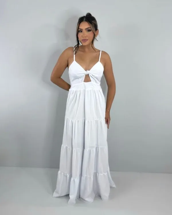 Vestido Cátia - Branco