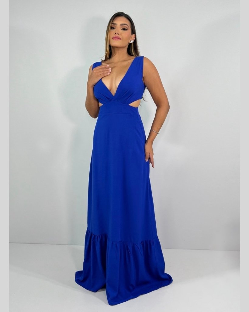 Vestido Miranda - Azul Royal