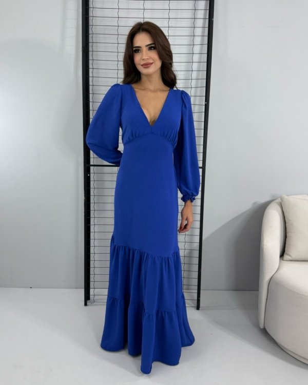 Vestido Mara - Azul Royal