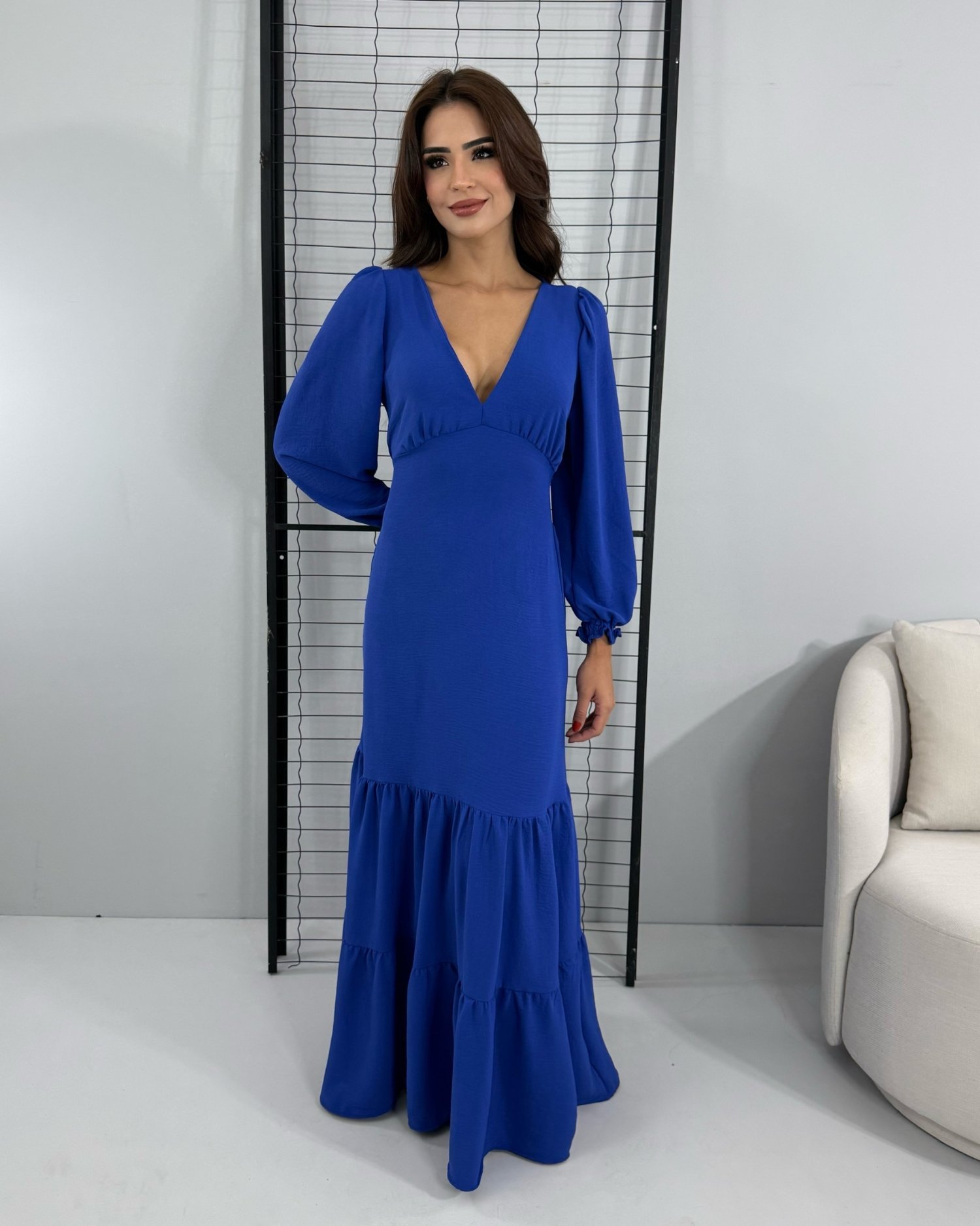 Vestido Mara - Azul Royal - Image 3