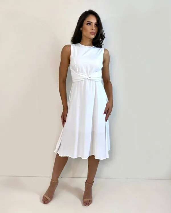 Vestido Fran - Branco