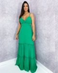 Vestido Laise – Verde Bandeira