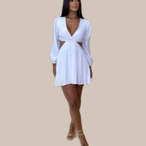 Vestido Leona - Branco - Image 4