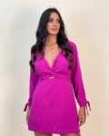Vestido Marília – Fúcsia