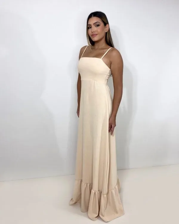 Vestido Amelie - Nude