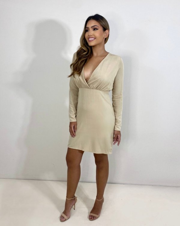 Vestido Deby - Nude