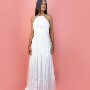 Vestido Janaína - Branco - Image 1