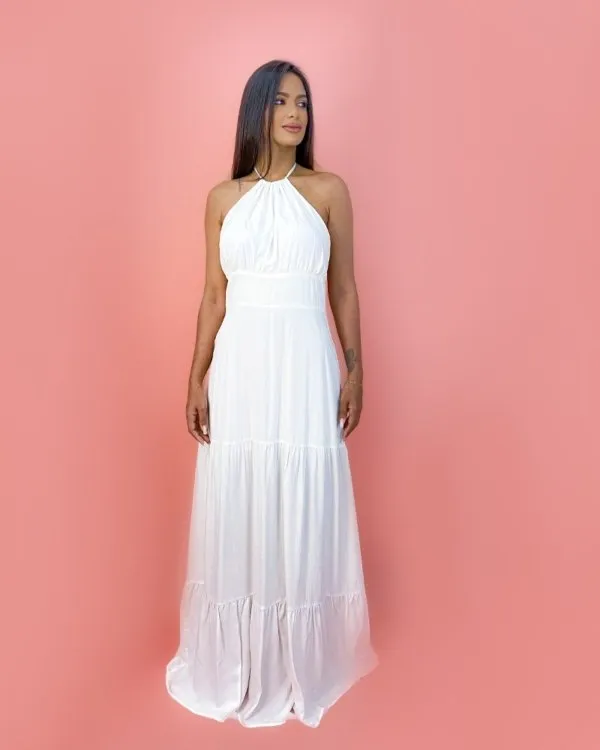 Vestido Janaína - Branco