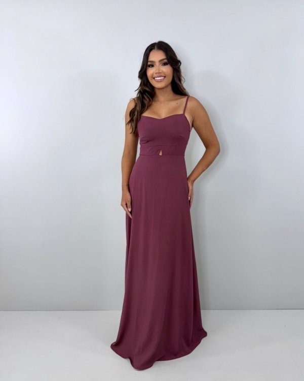 Vestido Lanna - Marrom