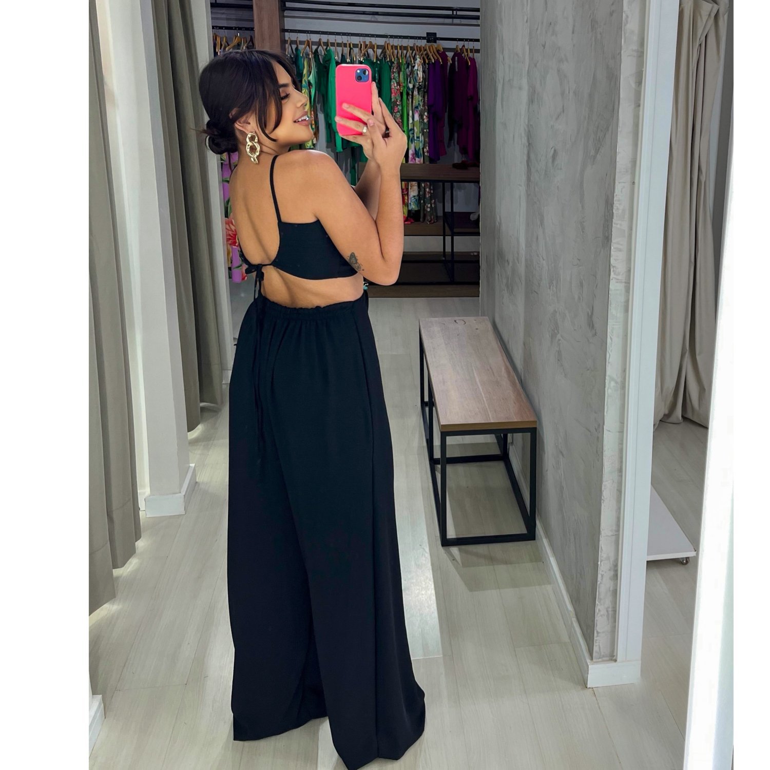 Macacão Helena - Preto - Image 2