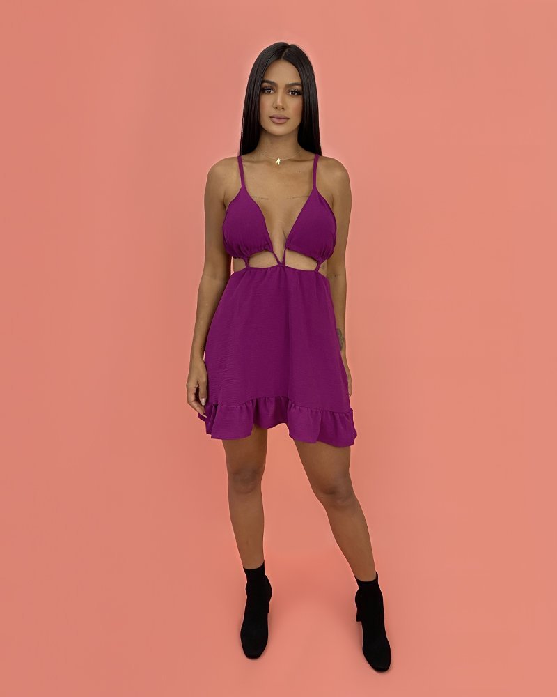 Vestido Nicole - Roxo - Image 3