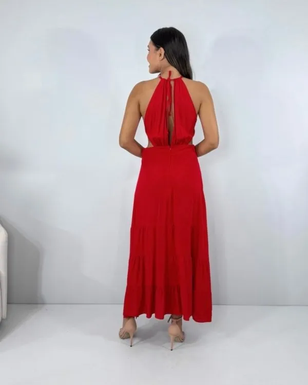 Vestido Estefane - Vermelho