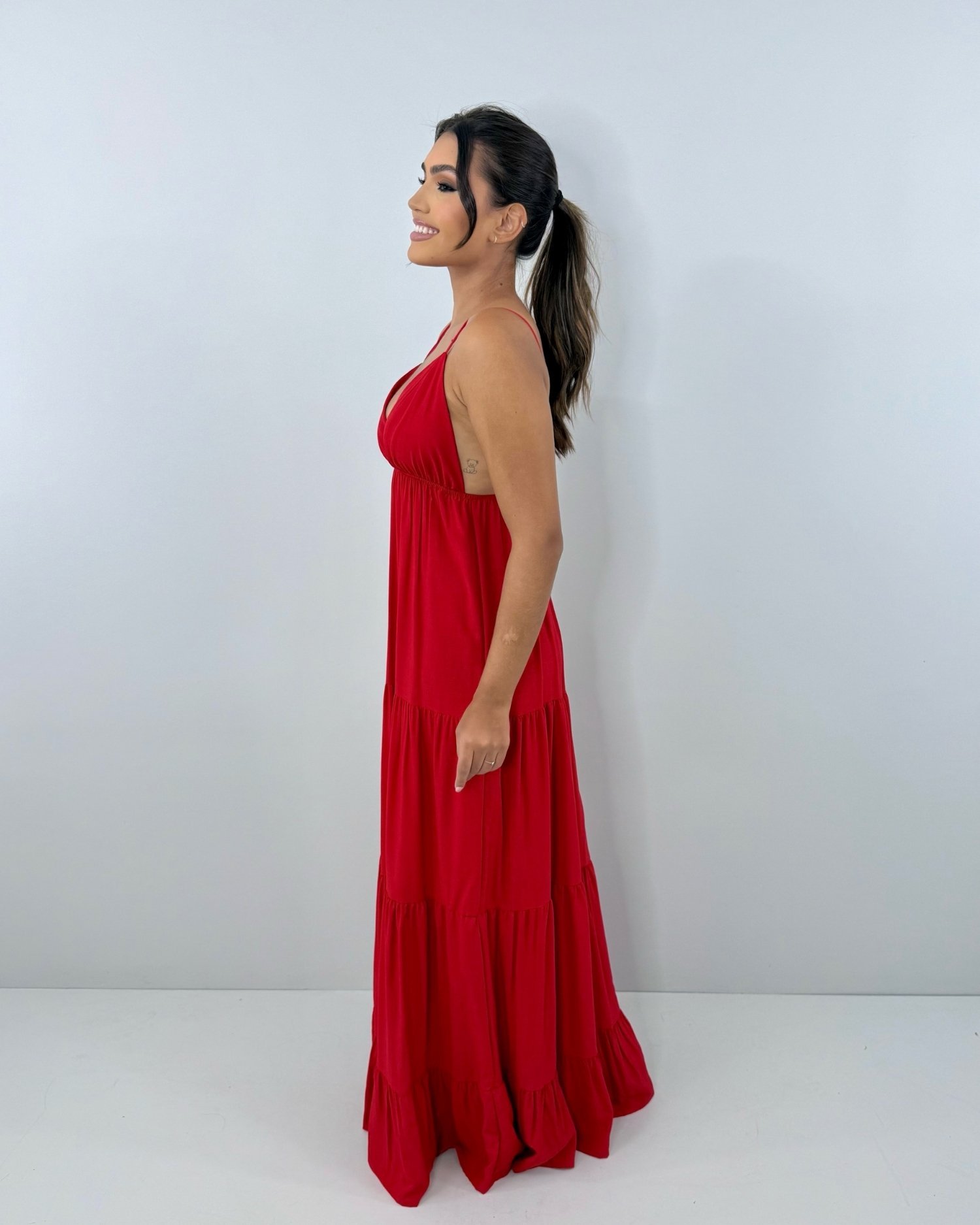 Vestido Sophia - Vermelho - Image 2