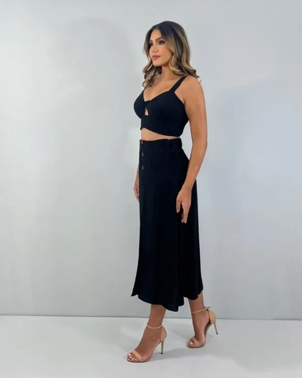 Conjunto Jamile - Preto
