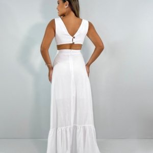 Vestido Miranda - Branco - Image 3