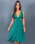 Vestido Viviane – Verde Amazônia