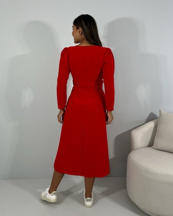 Vestido Monalisa - Vermelho