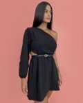 Vestido Luna em Duna – Preto