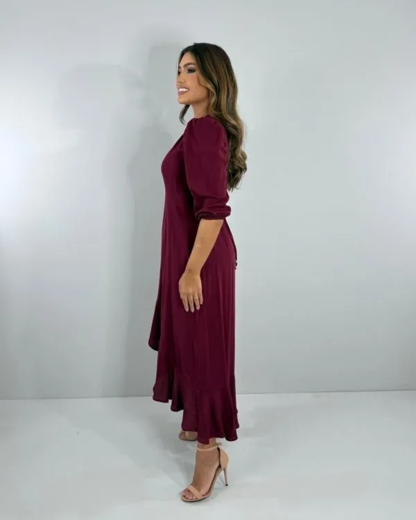 Vestido Berenice - Marsala