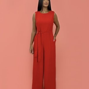 Macacão Celina - Vermelho - Image 4