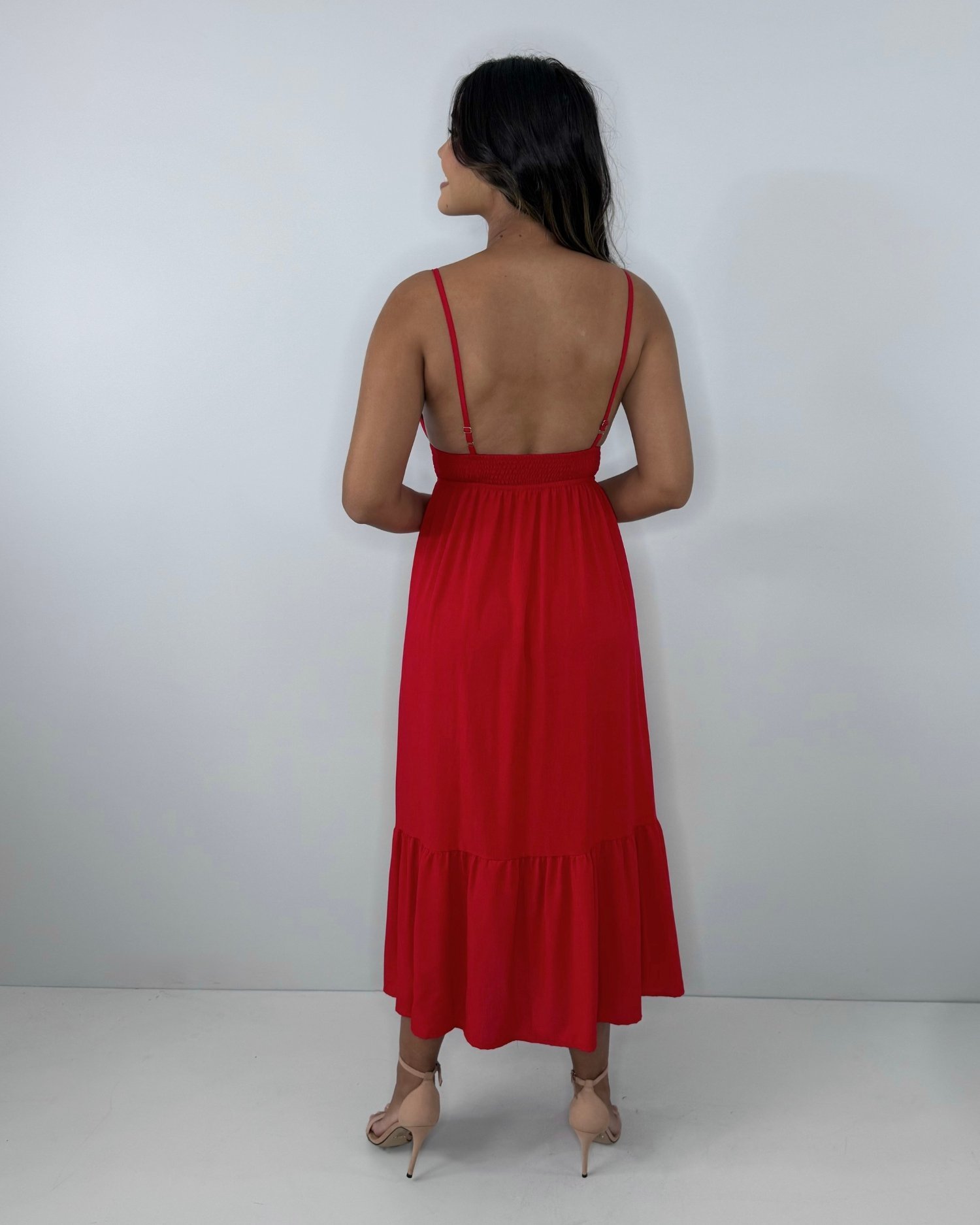 Vestido Beatriz - Vermelho - Image 4