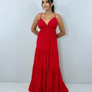 Vestido Sophia - Vermelho - Image 4