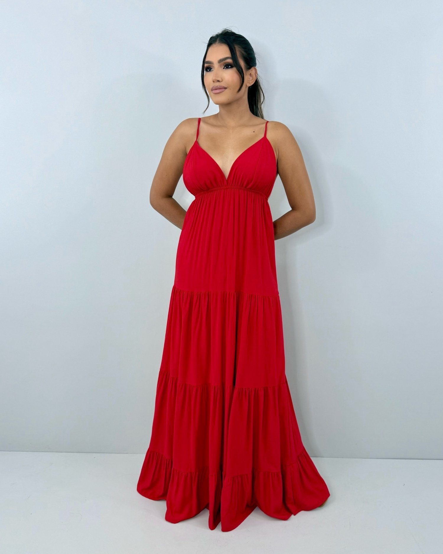 Vestido Sophia - Vermelho - Image 4