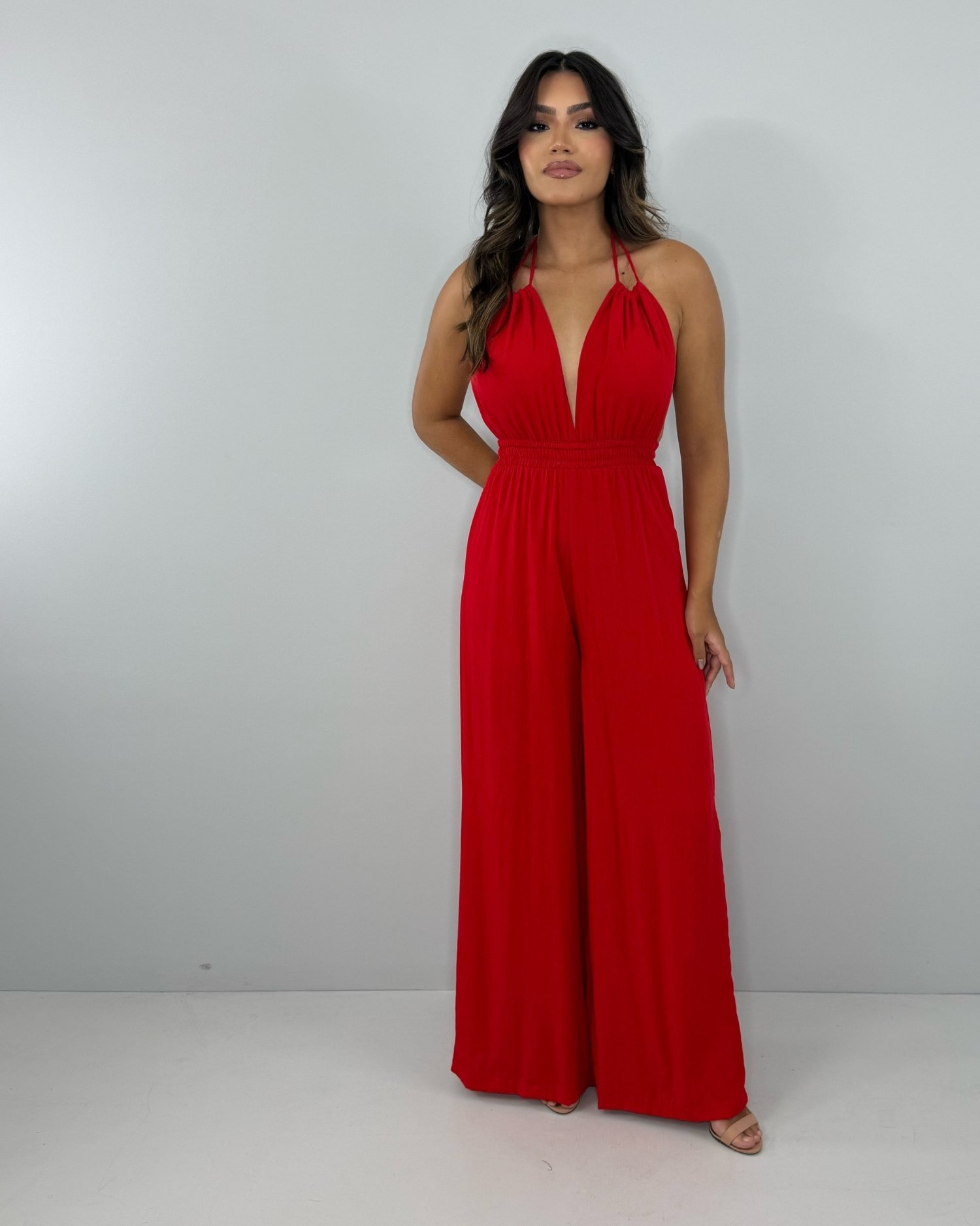 Macacão Carla - Vermelho - Image 3