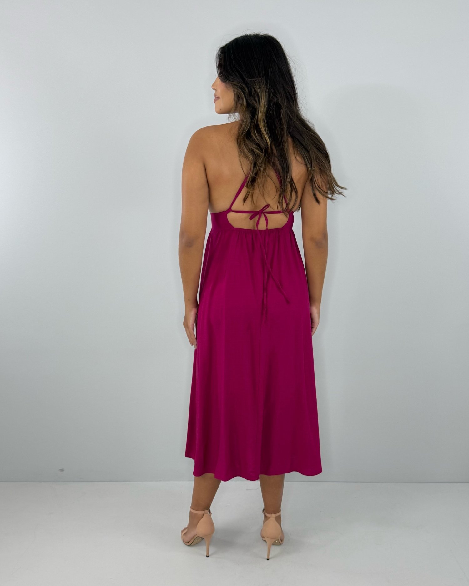 Vestido Heloína - Cereja - Image 5