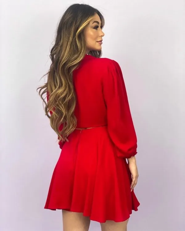 Conjunto Jaqueline - Vermelho