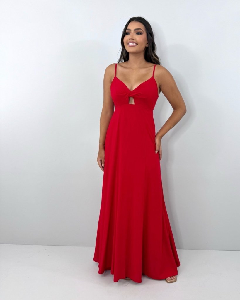 Vestido Eliana - Vermelho