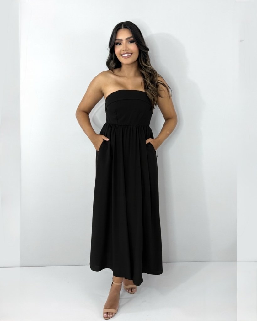 Vestido Perla - Preto
