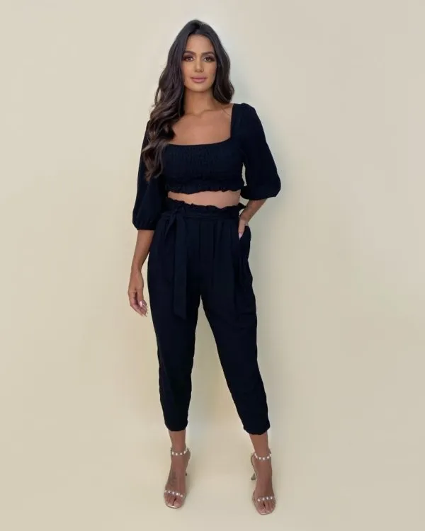 Conjunto Cíntia - Preto
