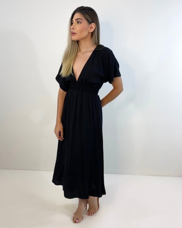 Vestido Marcela - Preto