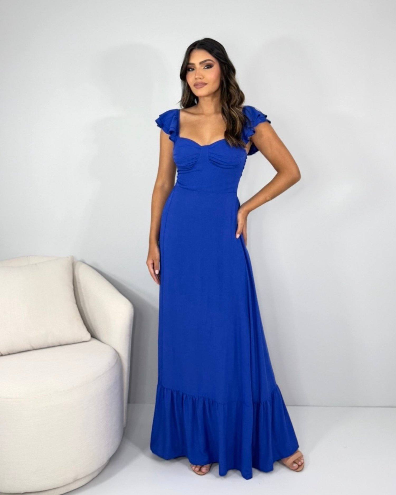 Vestido Isla - Azul Royal - Image 4