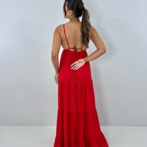 Vestido Sophia - Vermelho - Image 3