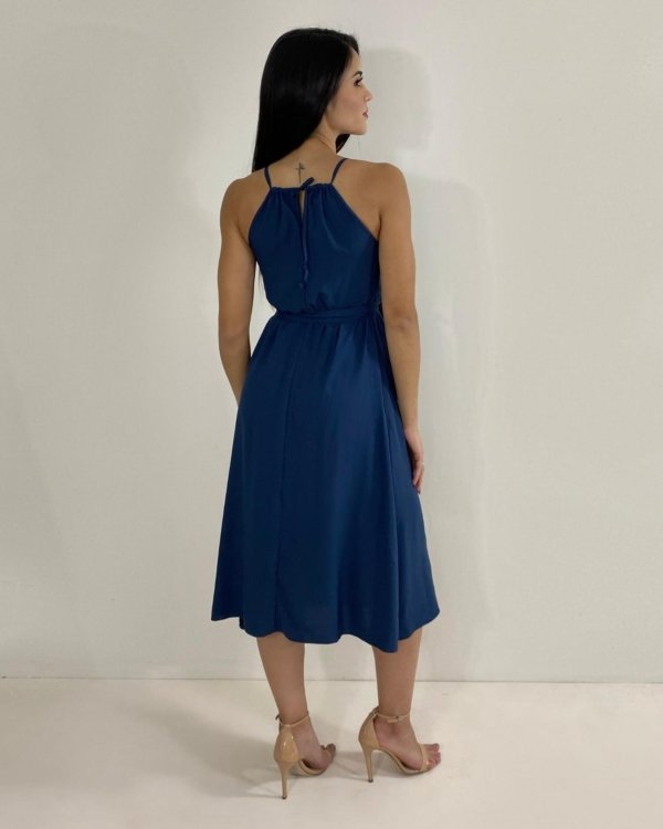 Vestido Isadora - Azul Marinho