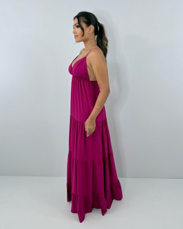 Vestido Sophia - Cereja