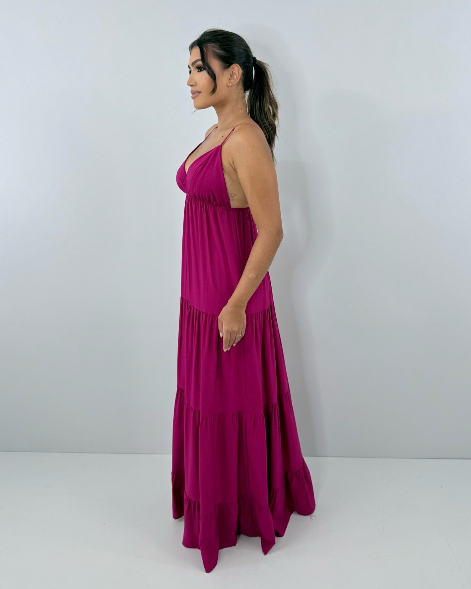 Vestido Sophia - Cereja - Image 4