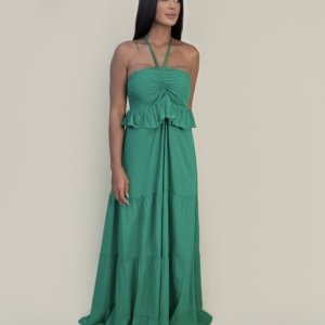 Vestido Marcy - Verde Bandeira - Image 3