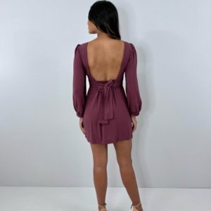 Vestido Tayla - Marrom - Image 5