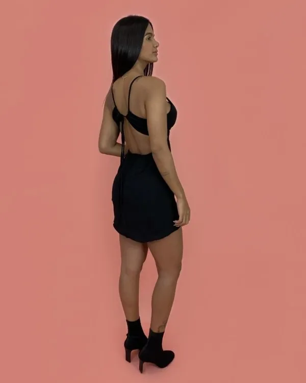Vestido Elisângela - Preto