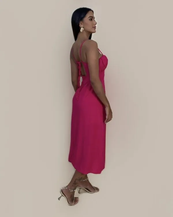 Vestido Ângela - Pink