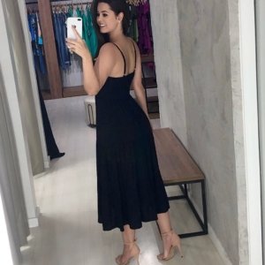 Vestido Jéssica Midi - Preto - Image 3