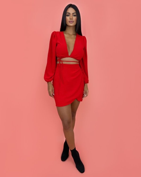 Saia Simone - Vermelho