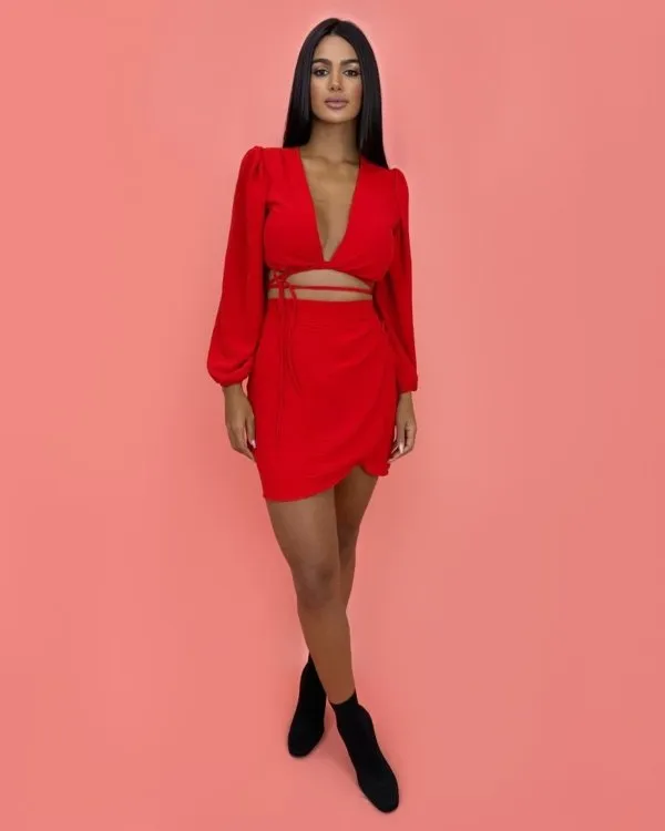 Saia Simone - Vermelho