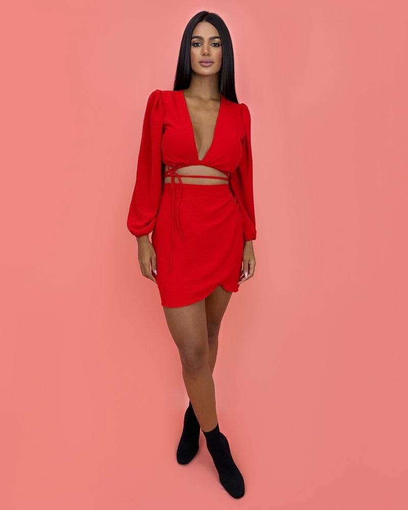 Saia Simone - Vermelho - Image 4