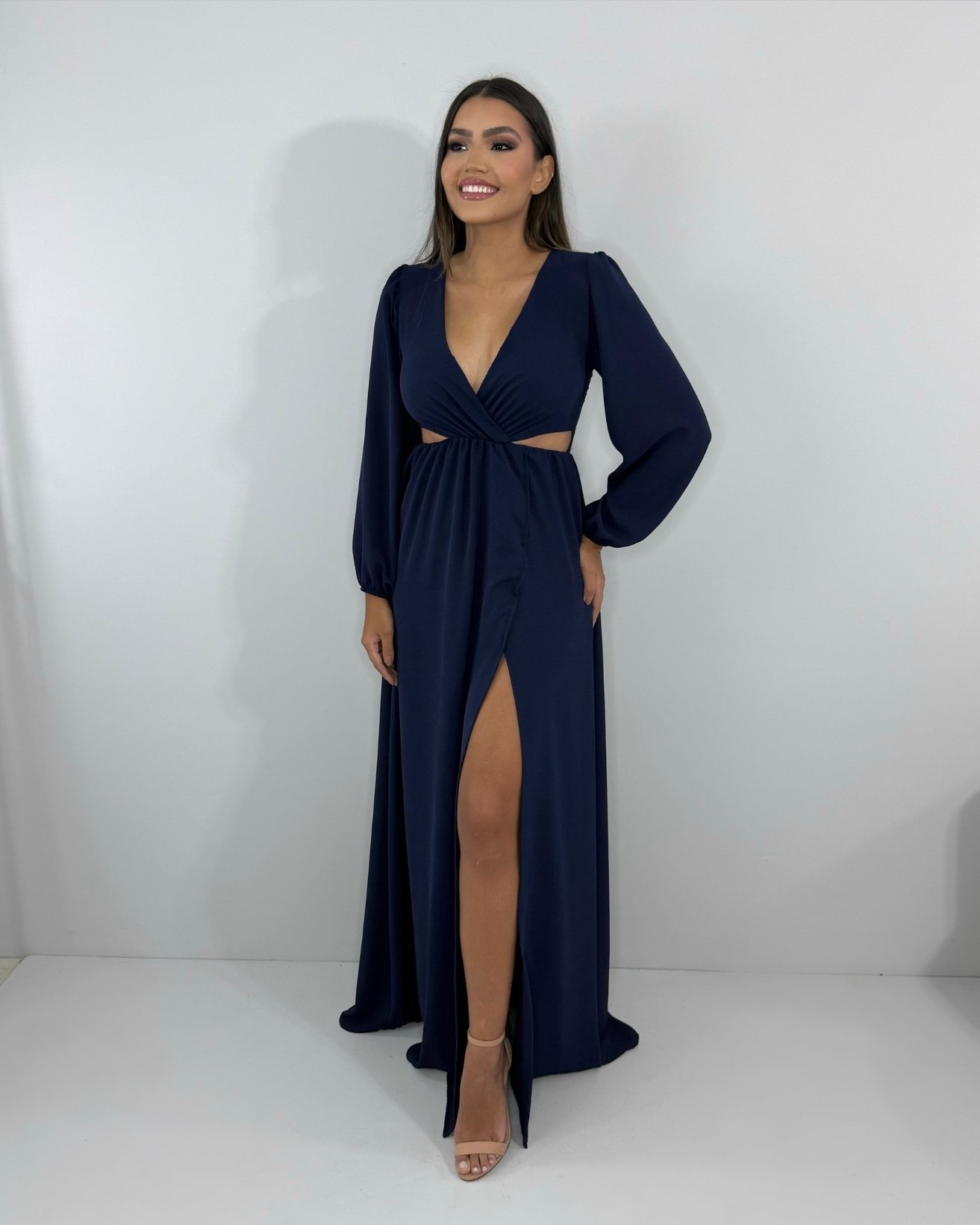 Vestido Magda - Azul Marinho - Image 1